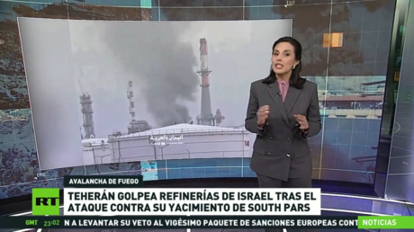 Teherán golpea refinerías de Israel tras el ataque en su yacimiento de South Pars