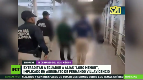Extraditan a Ecuador a alias 'Lobo Menor', implicado en el asesinato de Fernando Villavicencio