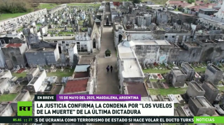 Justicia argentina confirma la condena por los 'vuelos de la muerte' de la última dictadura