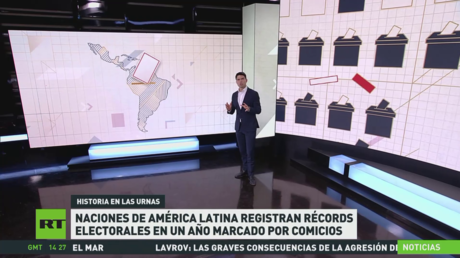 Naciones de América Latina registran récords electorales en un año marcado por comicios