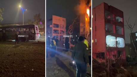 VIDEO: Ruinas, incendios y decenas de heridos en el sur de Israel tras un ataque de Irán