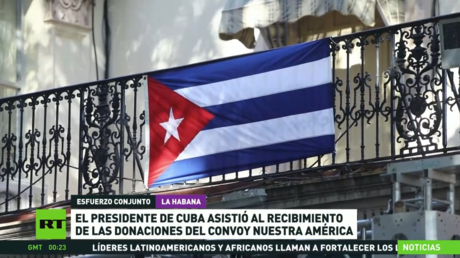 "EE.UU. debe ser aislado del mundo": Miembros del grupo 'Nuestra América' denuncian el bloqueo 