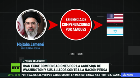 Irán exige compensaciones por la agresión de Washington y sus aliados