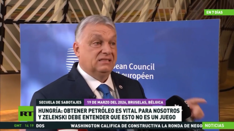 Hungría calificará como terrorismo de Estado cualquier ataque contra el oleoducto TurkStream