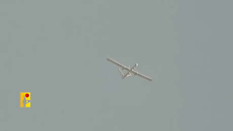 VIDEO: Hezbolá caza y derriba con precisión un dron israelí