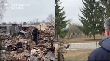 VIDEO: Abaten dron ucraniano que iba a atacar a un gobernador ruso durante su reunión con ciudadanos