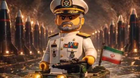 VIDEO: Animación Lego muestra el poderío naval de Irán y desafía el ultimátum sobre el estrecho de Ormuz