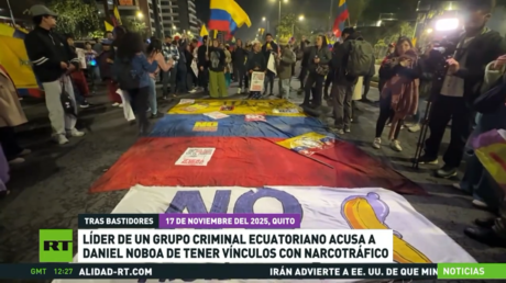 Líder de un grupo criminal ecuatoriano acusa a Daniel Noboa de tener vínculos con el narcotráfico