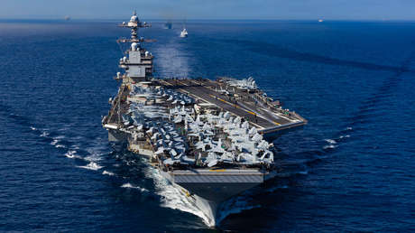 El portaviones USS Gerald R. Ford llega a Creta para realizar reparaciones tras sufrir un incendio