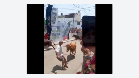 VIDEO: Hombre termina corneado durante una corrida de toros en Perú
