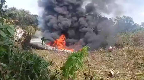 Confirman la muerte de 66 militares en el accidente de un avión militar en Colombia