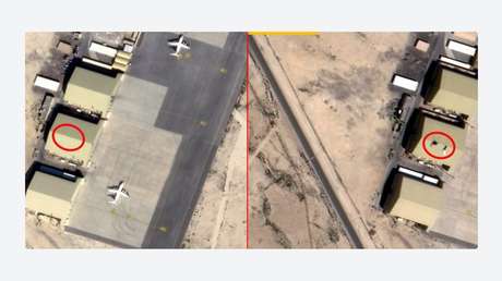 IMÁGENES SATELITALES: Así quedaron bases de EE.UU. en Oriente Medio atacadas por Irán