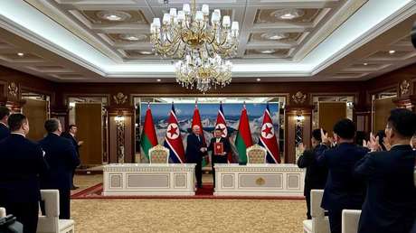 Lukashenko a Kim Jong-un sobre el pueblo de la RPDC: "Saben hacer de todo"