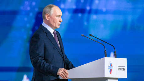 Putin explica por qué las sanciones contra Rusia son ilegales