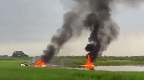 Dos avionetas se estrellan en Ecuador (VIDEO)