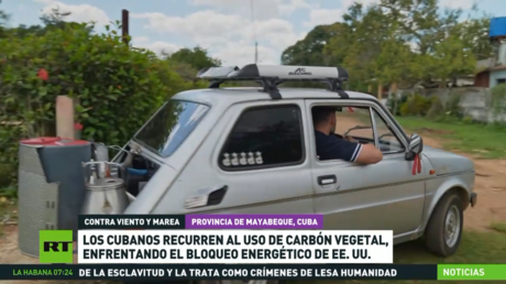 Recurren en Cuba al uso de carbón vegetal enfrentando el bloqueo energético de EE.UU.