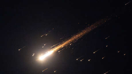 VIDEOS: Misiles iraníes caen sobre Tel Aviv