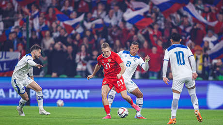 Termina partido amistoso de fútbol entre Rusia y Nicaragua