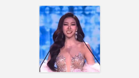 VIDEO: Una candidata a Miss Grand Tailandia sufre un incómodo momento en pleno escenario