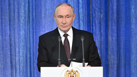 "Lucha justa por una vida pacifica de hijos y nietos": Putin habla de la operación militar especial