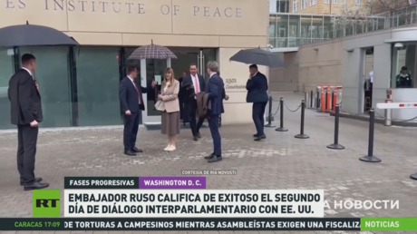 Embajador ruso califica de exitoso el segundo día de diálogo interparlamentario con EE.UU.