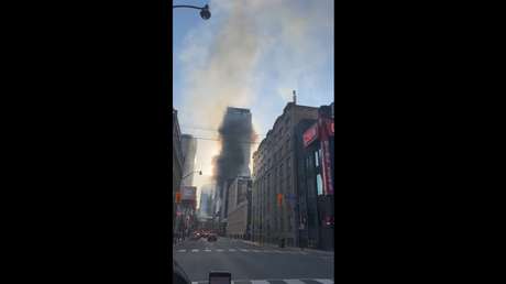 Se producen explosiones en un rascacielos en Toronto (VIDEO)