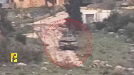 Hezbolá caza y despedaza un tanque israelí (VIDEO)