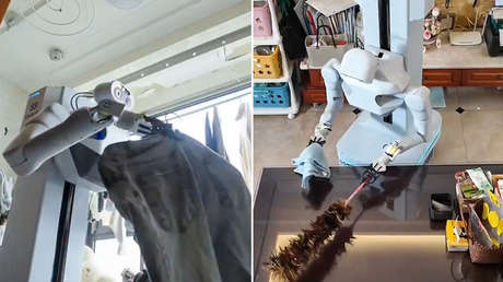 ¿Adiós a las tareas domésticas?: el prometedor robot chino que te ayuda en casa (VIDEO)