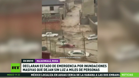 Declaran estado de emergencia en una república rusa por inundaciones masivas