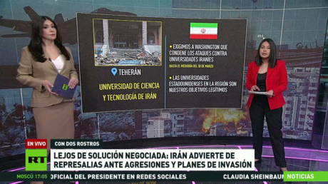 Lejos de solución negociada: Irán advierte de represalias ante agresiones y planes de invasión