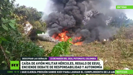 Caída de avión militar Hércules, regalo de EE.UU., enciende debate de responsabilidad y autonomía