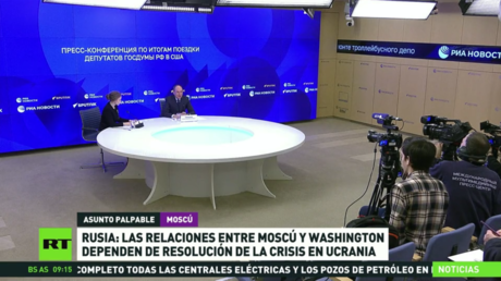 Rusia: Las relaciones entre Moscú y Washington dependen de la resolución de la crisis en Ucrania