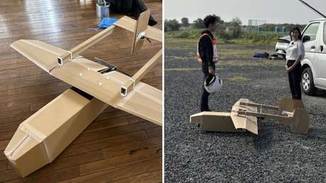 VIDEO: Así es el dron 'origami' japonés de cartón que se puede montar en cinco minutos