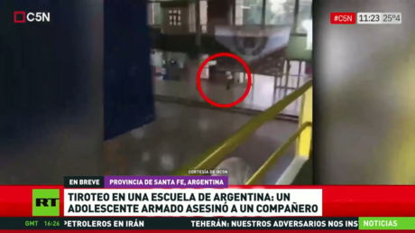 Un adolescente armado entra en una escuela y mata a tiros a un compañero de 13 años en Argentina