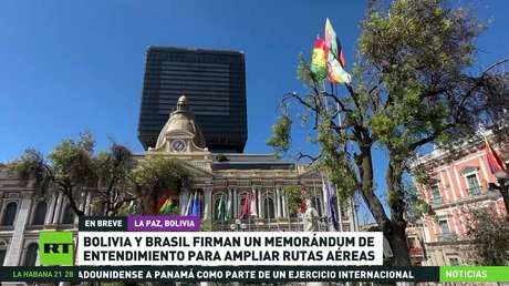 Bolivia y Brasil firman un memorándum de entendimiento para ampliar rutas aéreas