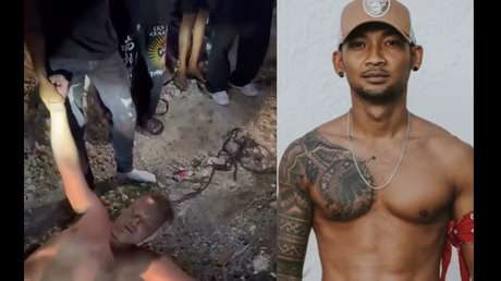 Acosa a mujeres en una zona popular y sufre un brutal castigo a manos de un luchador local (VIDEO)