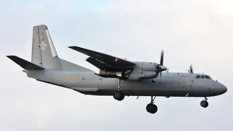 Se estrella un avión militar de transporte ruso sobre Crimea
