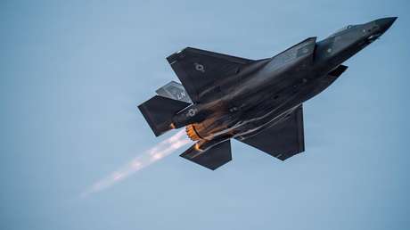 Se estrella un caza de quinta generación F-35 en EE.UU.