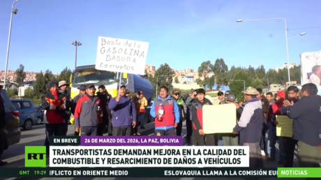 Transportistas demandan mejora en la calidad del combustible y resarcimiento de daños a vehículos en Bolivia