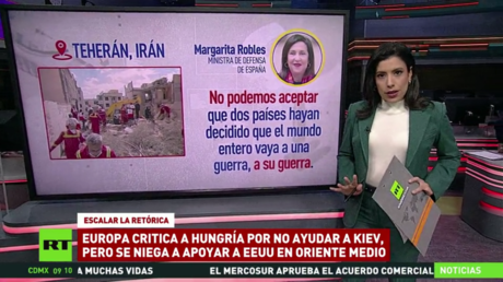 Europa critica a Hungría por no ayudar a Kiev, pero se niega a apoyar a EE.UU. en Oriente Medio