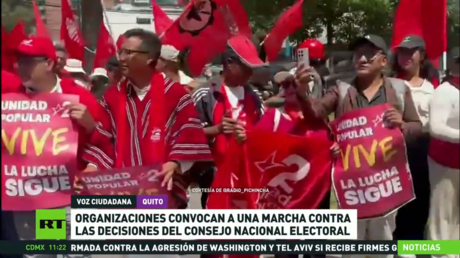 Organizaciones convocan a una marcha contra las decisiones del Consejo Nacional Electoral