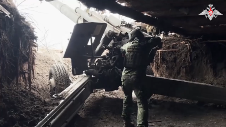 VIDEO: Rusia golpea a fuerzas de Ucrania con sus poderosos obuses