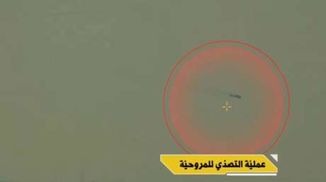 VIDEO: Hezbolá derriba un helicóptero israelí