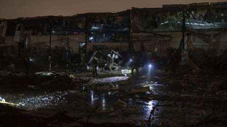 FOTOS: Irán destruye una fábrica de drones israelí