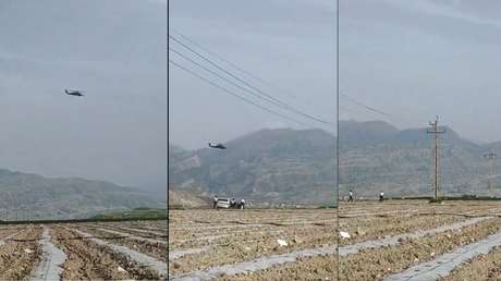 VIDEO: Policía iraní dispara contra helicópteros militares de EE.UU.