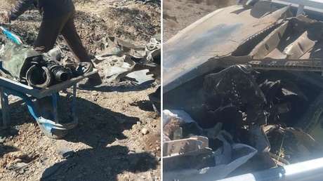 Irán publica imagenes del avión de combate de EE.UU. derribado que "dicen más que mil palabras"