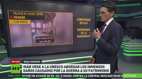 Irán urge a la Unesco abordar los inmensos daños causados a su patrimonio cultural por la guerra