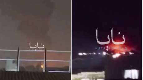 VIDEO: Fuerte incendio en una base de EE.UU. en Irak tras ataque con drones