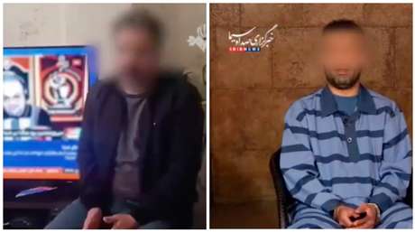 VIDEO: Irán muestra a "traidores" que enviaron coordenadas para ataques israelíes