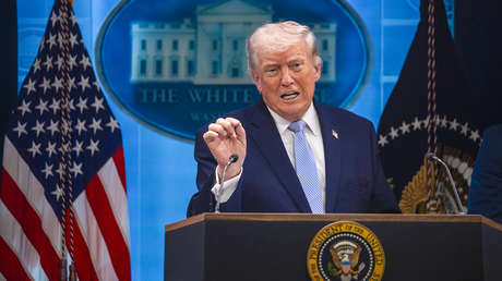 "¿Quién soltó al perro?": Embajada iraní compara a Trump con un "cavernícola de la Edad de Piedra"